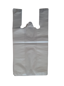 Bolsa de camiseta desechable biodegradable de alta calidad Envío rápido para embalaje de tienda minorista y de comestibles para almacenamiento - Product Image 2