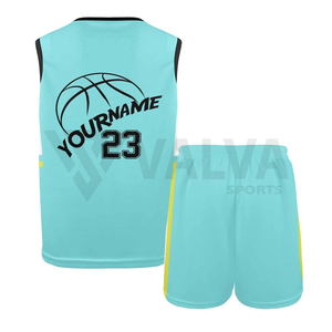 Uniforme de Baloncesto Valva Sports VS-105 Temporada 2024, Superligero, de Secado Rápido, Transpirable, Antibacterial, Anti-UV, de Poliéster, Personalizable - Product Image 3
