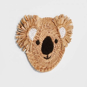 Décoration murale en jacinthe d'eau Koala, best-seller, naturelle - Décoration de chambre d'enfant Pillowfort, décoration murale en jacinthe d'eau - Product Image 4
