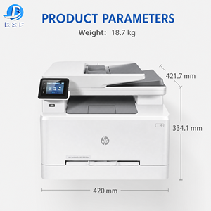 <span class=keywords><strong>Impresora</strong></span> Multifuncional Láser a Color HP M283fdw Nueva, Velocidad de Impresión Rápida de 21 ppm, con Alimentador Automático de Documentos, Equipo de Impresión de Oficina de Escritorio - Product Image 4