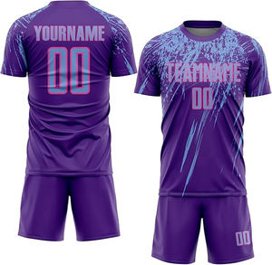 2025 conjuntos de camisetas de fútbol con logotipo personalizado, diseño de Club de marca, ropa de fútbol de secado rápido para hombres, uniforme de fútbol para hombres y mujeres - Product Image 5