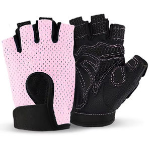 Exercices d'haltérophilie Vente en gros Fitness Training Gym Palm Protect Gants d'entraînement respirants pour demi-doigt - Product Image 1