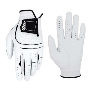Gant de golf en cuir de qualité supérieure avec logo personnalisé, antidérapant, confortable, pour homme et femme, pour la main gauche et droite - Product Image 6