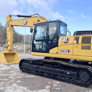 Excavadora de cadenas 323D3 2024 con componentes hidráulicos Bosch Rexroth, motor PLC, bomba y engranajes - Product Image 1