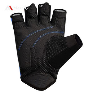 Levantamiento de pesas Guantes de gimnasio Dedo menos Deportes Muñequera Guantes de entrenamiento con diseño personalizado - Product Image 2