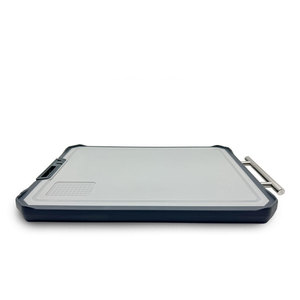 Tabla de cortar de PP y acero inoxidable de doble cara de 16,5 "x 12" con mango - Product Image 3