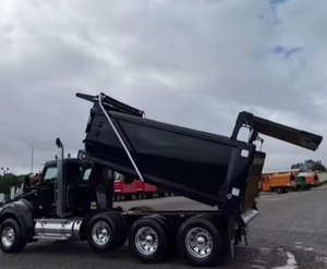Budget Friendly 2025 Kenworthh T880S Tri Axle Used Dump <b>Truck</b> - 6 Speed Allisonn Rds Automatic, 16' Dump READY To SHIP Worldwide - Product Image 3