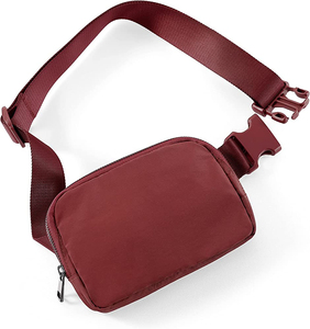 Riñonera de entrenamiento personalizada al por mayor, riñonera de nailon repelente al agua, bandolera, bandolera, mochila antirrobo para el pecho, paquete lateral - Product Image 3
