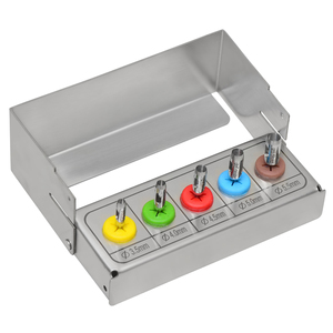 Stainless Steel Low Speed Dental Tissue <b>Punch</b> and Bone Drill Bur <b>Set</b> Class I 3-Year Warranty for Surgical Preparation - Product Image 1