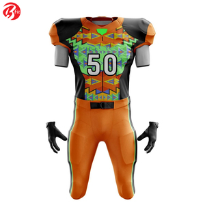 Maillot de football américain pour hommes entièrement personnalisé, respirant et grande taille, manches courtes, nouveaux hauts de football fabriqués au Pakistan - Product Image 2
