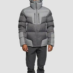 Vestes à la mode bouffantes taille plus avec logo personnalisé vente en gros de vestes bouffantes pour hommes - Product Image 3
