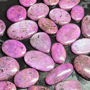 Hermosa estrella zoisita rubí cabujón piedra preciosa verde Natural de forma de mezcla hecha a mano para la fabricación de joyas y venta al por mayor - Product Image 4