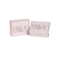 Cajas de Cartón Corrugado Reciclables con Laminado Mate, Personalizadas con Logotipo, para Envío de Regalos y Embalaje de Calcetines, Impresión CMYK
