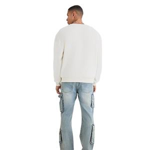 Sweat à capuche zippé personnalisé pour homme, en coton, coupe oversize, respirant, léger, style décontracté automne, vente en gros - Product Image 5