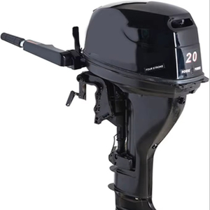 Moteur hors-bord électrique robuste de qualité supérieure, 4 temps, 20 CV, 14700 W, commande par manette, pour bateau - Product Image 1