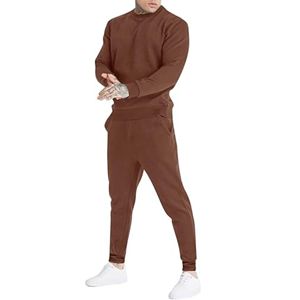 Ropa deportiva informal de algodón para hombre, ropa deportiva, chándal tejido transpirable, chándal deportivo de invierno, conjunto de ropa de abrigo - Product Image 1