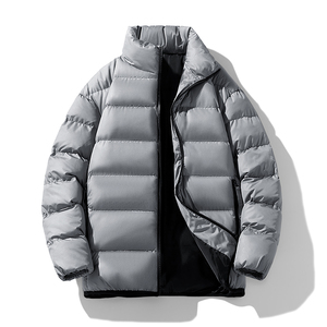 High Quality Men's Casual Winter Cotton <b>Jackets</b> Wholesale <b>Waterproof</b> Bomber Puffer Polyester <b>Padding</b> Coated Camouflage Pattern - Product Image 2