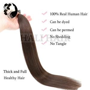100g toutes les couleurs vietnamien Remy Extensions de cheveux Type U-Tip trame unique teint blanchiment & Permed kératine cheveux de kératine de haute qualité - Product Image 3