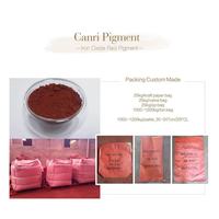 Oxyde de fer rouge 110 120 130 180 190 colorant trioxyde pigment pour béton colorant pour béton brique ciment