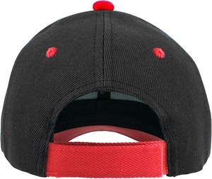 Gorra de béisbol de 6 paneles con estampado bordado y logotipo de marca personalizado, gorra deportiva de dos tonos, gorra de béisbol en blanco de algodón 100% para adultos - Product Image 2