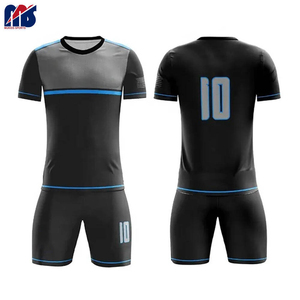 ชุดเสื้อฟุตบอลสำหรับผู้ใหญ่ชุดฟุตบอลแบบกำหนดเองกางเกงขาสั้นเสื้อครึ่งแขน - Product Image 3