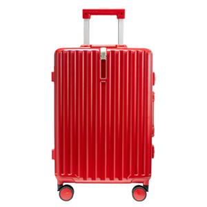 Valise de haute qualité en polycarbonate rigide avec cadre en aluminium, anti-rayures, roues silencieuses, bagages de luxe pour femmes, fabrication directe en Chine - Product Image 1
