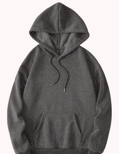 Sudadera con Capucha Rosa Unisex, Oversize, de Felpa, Casual, de Color Sólido, con Bolsillo, Manga Larga, para Otoño - Product Image 3