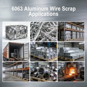 Fil de fer en aluminium 6063 brillant et propre, fil de fer en aluminium de haute qualité en balles pour les industries de fabrication d'alliages - Product Image 3