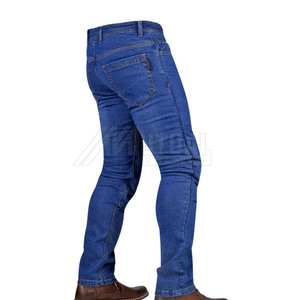 Gran oferta, pantalones vaqueros personalizados para hombre, patrón recto ligero de cintura media con diseño único, servicio OEM para nuevo stock disponible - Product Image 3