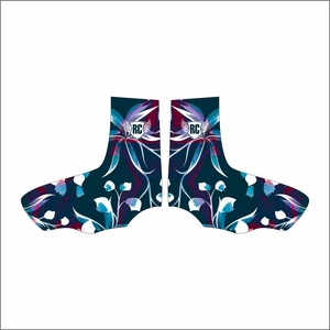 Diseño personalizado nuevo diseño alta calidad poliéster/spandex taco cubierta sublimación personalizada fútbol polainas - Product Image 6