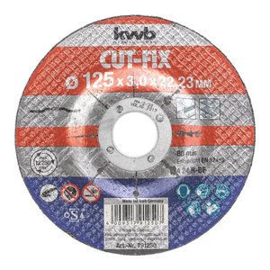 Disque de découpe KWB 125x3 mm CUT FIX 791250 Meules de ponçage - Product Image 1