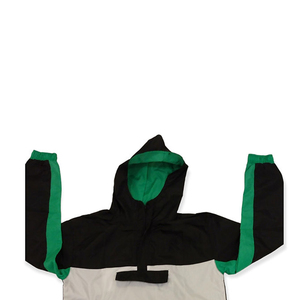 Vente en gros OEM – Coupe-vent personnalisé à manches longues pour homme, col montant, capuche escamotable, style vintage, imperméable pour l'hiver - Product Image 3