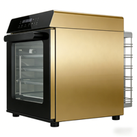 Four à convection électrique T80 intégré avec thermostat réglable, plage de température 10-260°C, 5KW, 220V, pour usage commercial en boulangerie