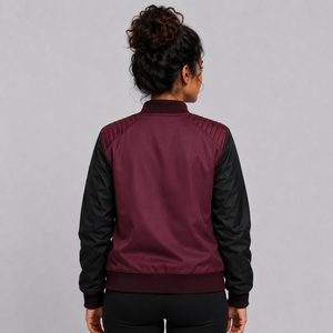 Veste bomber matelassée respirante de qualité supérieure, sur mesure pour femmes, design OEM ODM, fermeture éclair, manches longues, saison hivernale - Product Image 6