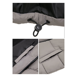 Nouvelles vestes pour hommes tendance, duvet de canard blanc de haute qualité, légères, moelleuses, chaudes et confortables, vestes en duvet personnalisées pour hommes - Product Image 4