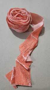 Fils de velours peluche doux teints sur mesure en rouleaux de 2.5 mètre idéal pour les projets d'artisanat pour la revente - Product Image 5