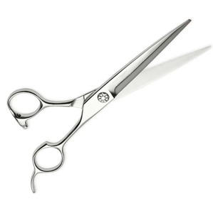 Tijera recta de acero inoxidable profesional personalizada de 6 pulgadas, herramienta de peluquero para corte de pelo láser de la mejor calidad, Color cerámico - Product Image 2