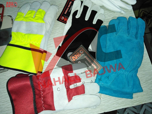 Gants de sécurité de travail en cuir de vachette haute performance gants de travail de sécurité industrielle de vente chaude pour la protection des mains - Product Image 2