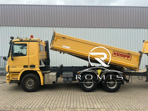Camión Volquete Amarillo Usado Actros 2848 6x4 2013, Diésel, Transmisión Manual, para Transporte de Ingeniería - Product Image 5