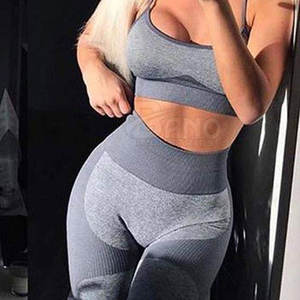 ชุดโยคะไซส์ใหญ่ ระบายอากาศได้ดี ออกแบบเองได้ แห้งเร็ว ผ้าฝ้าย 100% สีและโลโก้สั่งทำได้ ราคาขายส่ง - Product Image 5