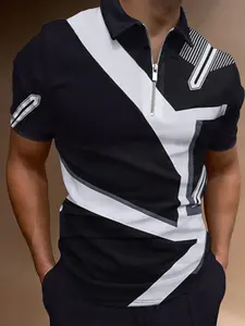 Nueva marca de camiseta para correr para hombre, camisetas deportivas de algodón con cuello redondo para culturismo, diseño superior con patrón sólido de tela de rizo - Product Image 6