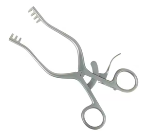 Retractor mastoideo de autorretención de acero inoxidable Fuente de alimentación manual 6'' - Product Image 4