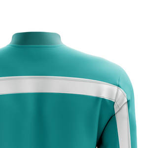 Chaqueta de lana de Jersey de poliéster 100% personalizada para hombre de la mejor calidad MOQ bajo ropa deportiva de campo de pista para entrenamiento hecha en fábrica - Product Image 5