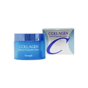 [ENOUGH] Collagen Moisture Essential Cream Collagen Face Moisturizer Stem Cells Cream For Skin Anti-Aging Day Night Cream
