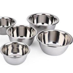 Durable Lightweight Stainless Steel <b>Serving</b> <b>Bowl</b> Ideal for <b>Large</b> Gatherings Catering or Casual Home Use Offering Practicality - Product Image 4