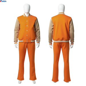 Chándal Unisex Personalizado con Logotipo, Cuello Alto, 2 en 1, Forro Polar Reversible, Estampado Digital, Mezcla de Poliéster/Algodón, Casual, Tallas Grandes - Product Image 5