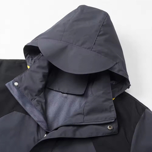 Chaqueta Cortavientos Ligera de Lona con Capucha, Venta al por Mayor, Personalizable, Ropa Deportiva de Trabajo Unisex, Impermeable y Transpirable - Product Image 4