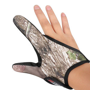 Gant de pêche protecteur respirant à doigts courts pour lancer, 2026, logo personnalisé, sublimation, tissu doux - Product Image 3