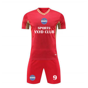 Maillots de football légers imprimés blancs en polyester respirant à 100 %, personnalisables avec logo d'équipe, extensibles et à séchage rapide – Offre Spéciale - Product Image 5