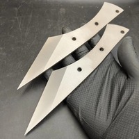 VIEL 5 STÜCKE MESSER BLANK BLADES im Kiridishi-Stil EDELSTAHL VOLL TANG Multifunktion ale industrielle Stangen werkzeuge OEM-Unterstützung